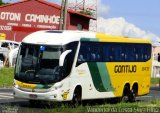 Empresa Gontijo de Transportes 18435 na cidade de Uberlândia, Minas Gerais, Brasil, por Vanderlei da Costa Silva Filho. Número da foto: #:id.