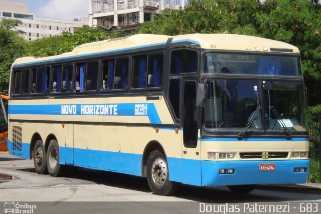 Viação Novo Horizonte 603911 na cidade de São Paulo, São Paulo, Brasil, por Douglas Paternezi. Número da foto: #4652790.