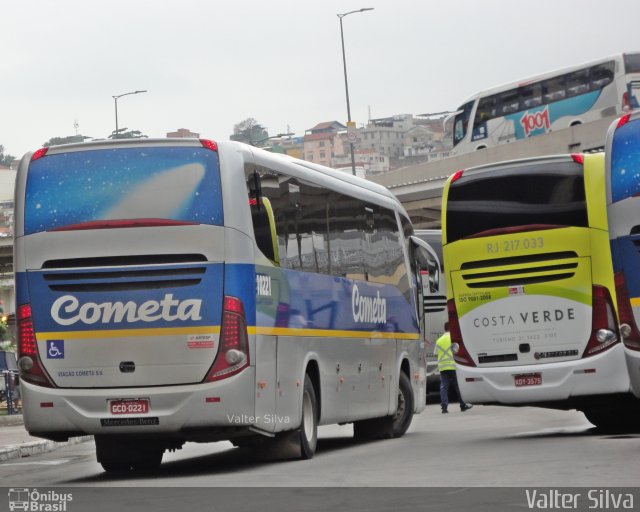 Viação Cometa 10221 na cidade de Rio de Janeiro, Rio de Janeiro, Brasil, por Valter Silva. Número da foto: #4653344.