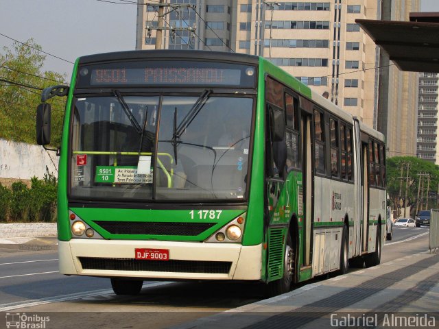 Viação Santa Brígida 1 1787 na cidade de São Paulo, São Paulo, Brasil, por Gabriel Almeida. ID da foto: 4654130.