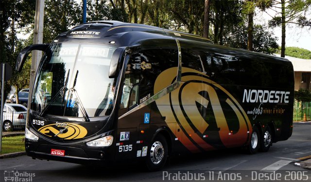 Expresso Nordeste 5135 na cidade de Curitiba, Paraná, Brasil, por Cristiano Soares da Silva. Número da foto: #4652390.