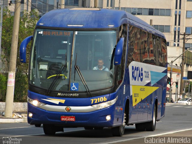 RodeRotas - Rotas de Viação do Triângulo 72106 na cidade de São Paulo, São Paulo, Brasil, por Gabriel Almeida. Número da foto: #4654174.