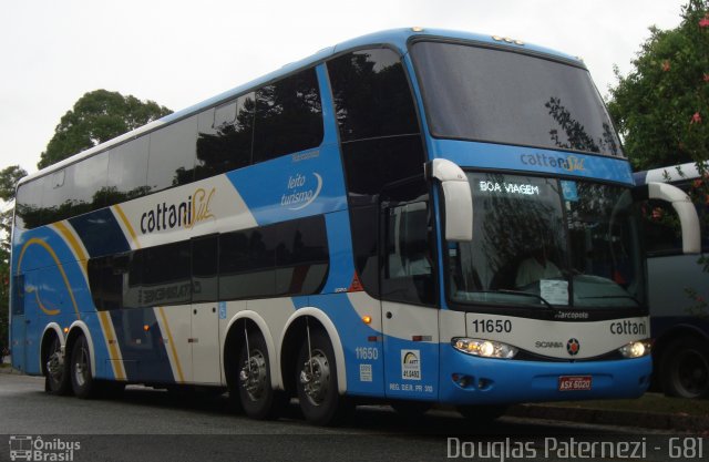 Cattani Sul Transportes e Turismo 11650 na cidade de Curitiba, Paraná, Brasil, por Douglas Paternezi. ID da foto: 4652782.