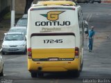 Empresa Gontijo de Transportes 17245 na cidade de Araxá, Minas Gerais, Brasil, por Gilberto Martins. Número da foto: #:id.
