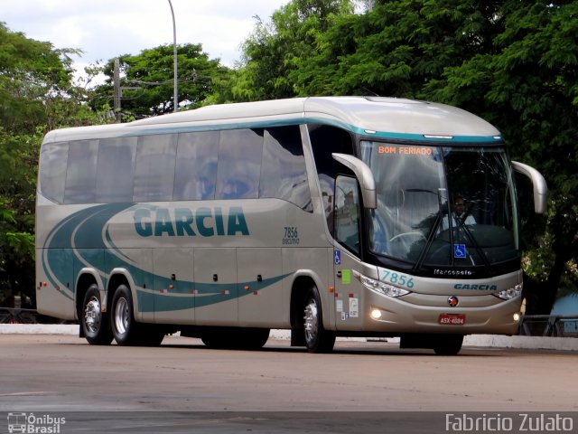 Viação Garcia 7856 na cidade de Maringá, Paraná, Brasil, por Fabricio do Nascimento Zulato. Número da foto: #4657178.