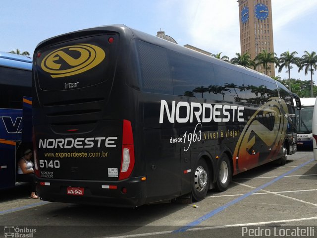 Expresso Nordeste 5140 na cidade de Aparecida, São Paulo, Brasil, por Pedro Locatelli. Número da foto: #4655190.