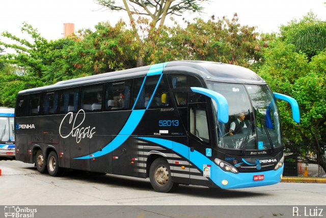 Empresa de Ônibus Nossa Senhora da Penha 52013 na cidade de São Paulo, São Paulo, Brasil, por Ricardo Luiz. Número da foto: #4656588.