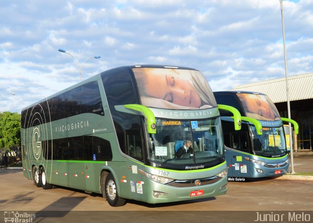 Viação Garcia 7167 na cidade de Maringá, Paraná, Brasil, por José Melo. Número da foto: #4657165.