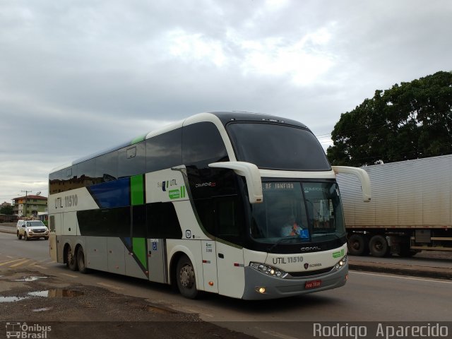 UTIL - União Transporte Interestadual de Luxo 11510 na cidade de Conselheiro Lafaiete, Minas Gerais, Brasil, por Rodrigo  Aparecido. ID da foto: 4655108.