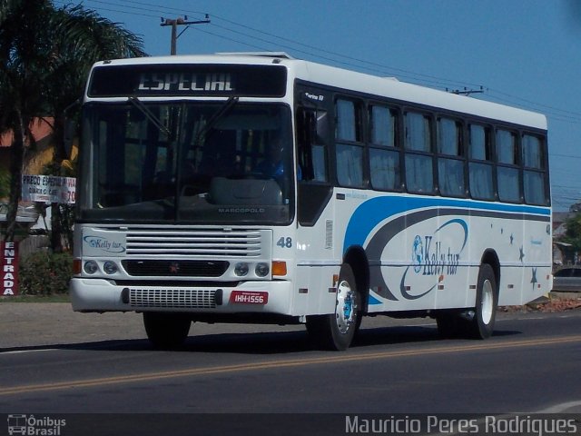 Kelly Tur Turismo 48 na cidade de Gravataí, Rio Grande do Sul, Brasil, por Mauricio Peres Rodrigues. Número da foto: #4656428.