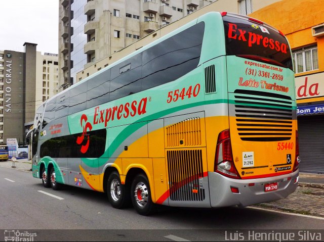 Expressa Turismo 55440 na cidade de Aparecida, São Paulo, Brasil, por Luis Henrique Silva. Número da foto: #4657851.