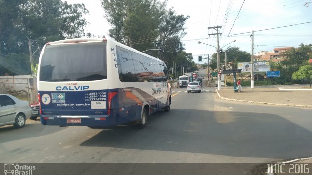 Viação Calvip 2740 na cidade de Itapetininga, São Paulo, Brasil, por Thais Muller. ID da foto: 4655965.