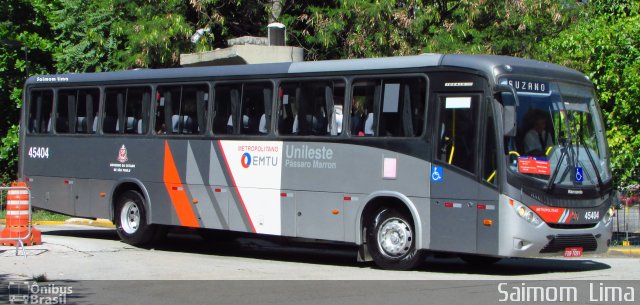 Empresa de Ônibus Pássaro Marron 45404 na cidade de São Paulo, São Paulo, Brasil, por Saimom  Lima. ID da foto: 4656580.