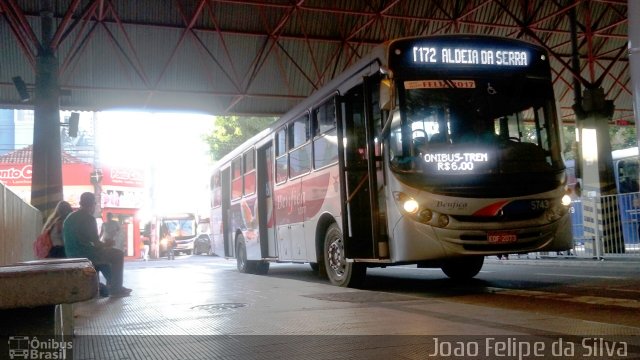 BBTT - Benfica Barueri Transporte e Turismo 5743 na cidade de Barueri, São Paulo, Brasil, por Joao Felipe da Silva . Número da foto: #4660456.