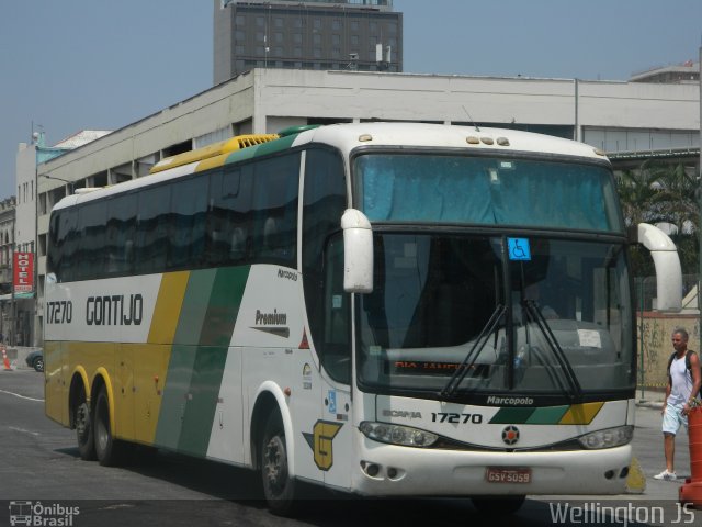 Empresa Gontijo de Transportes 17270 na cidade de Rio de Janeiro, Rio de Janeiro, Brasil, por Wellington de Jesus Santos. Número da foto: #4659767.