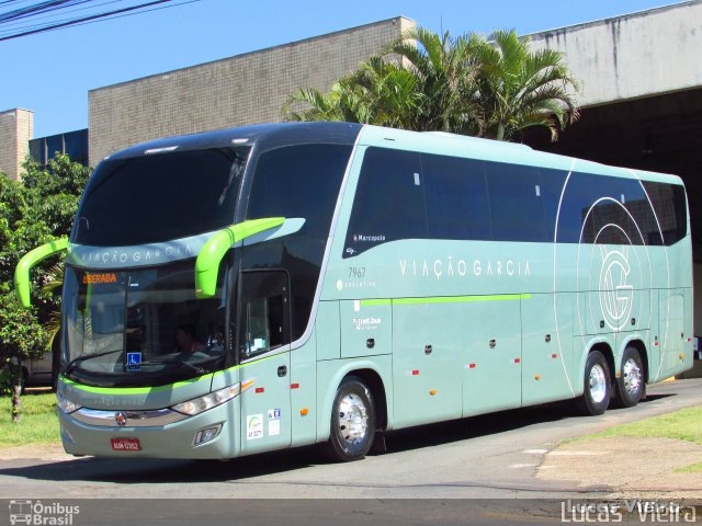 Viação Garcia 7967 na cidade de Apucarana, Paraná, Brasil, por Lucas Vieira. ID da foto: 4659170.