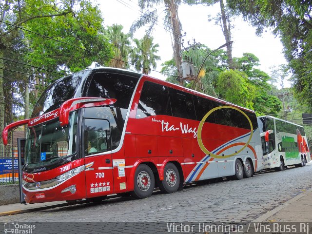 Nova Ita-Wag Transportes 700 na cidade de Petrópolis, Rio de Janeiro, Brasil, por Victor Henrique. ID da foto: 4658848.