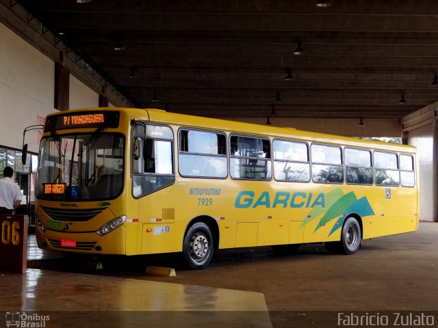 Viação Garcia 7929 na cidade de Apucarana, Paraná, Brasil, por Fabricio do Nascimento Zulato. Número da foto: #4662458.
