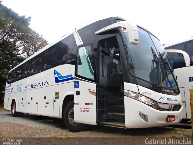 Viação Atibaia São Paulo 1601 na cidade de São Paulo, São Paulo, Brasil, por Gabriel Almeida. Número da foto: #4662072.