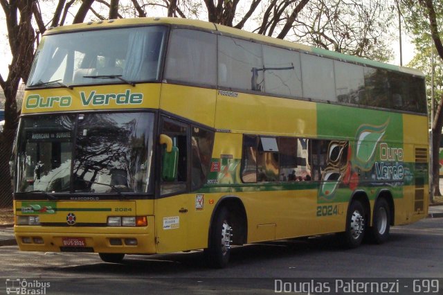 Auto Viação Ouro Verde 2024 na cidade de São Paulo, São Paulo, Brasil, por Douglas Paternezi. Número da foto: #4661093.