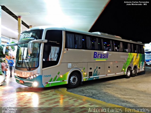 Trans Brasil > TCB - Transporte Coletivo Brasil 7029 na cidade de João Monlevade, Minas Gerais, Brasil, por Antonio Carlos Fernandes. Número da foto: #4661789.
