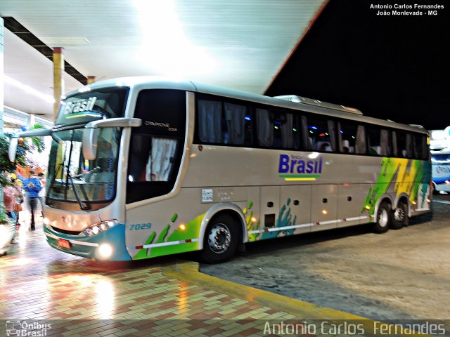 Trans Brasil > TCB - Transporte Coletivo Brasil 7029 na cidade de João Monlevade, Minas Gerais, Brasil, por Antonio Carlos Fernandes. ID da foto: 4661789.