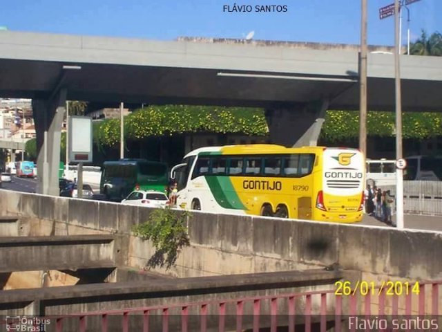 Empresa Gontijo de Transportes 18790 na cidade de Belo Horizonte, Minas Gerais, Brasil, por Matheus  Nascimento. Número da foto: #4661902.