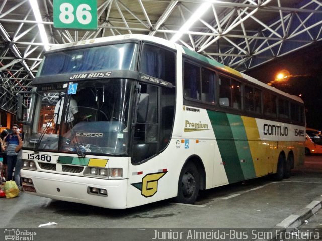 Empresa Gontijo de Transportes 15480 na cidade de São Paulo, São Paulo, Brasil, por Junior Almeida. ID da foto: 4664979.