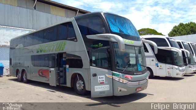 Eucatur - Empresa União Cascavel de Transportes e Turismo 4830 na cidade de Porto Alegre, Rio Grande do Sul, Brasil, por Felipe  Brignol. Número da foto: #4663991.