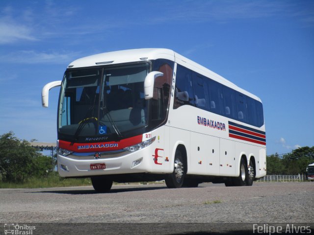 Expresso Embaixador 271 na cidade de Pelotas, Rio Grande do Sul, Brasil, por Felipe Alves. Número da foto: #4664208.