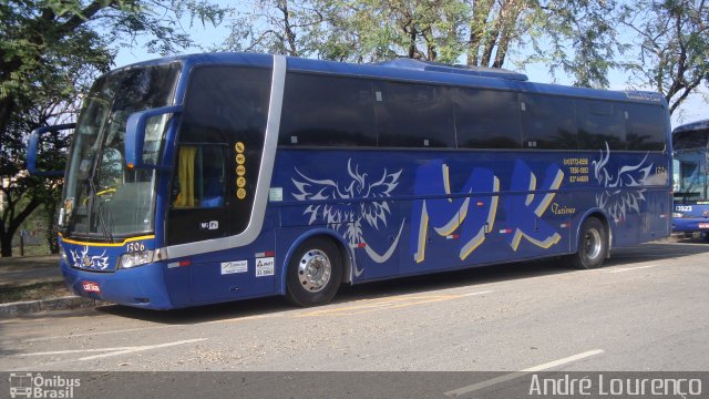 MK Fretamento e Turismo 1306 na cidade de Ipatinga, Minas Gerais, Brasil, por André Lourenço de Freitas. ID da foto: 4664206.