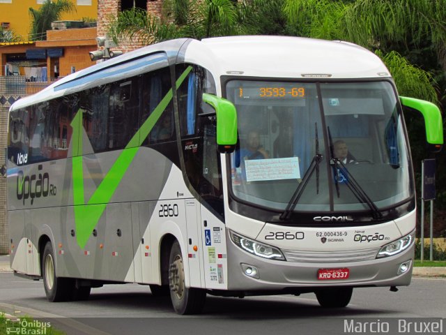 Nova Opção Turismo 2860 na cidade de Aparecida, São Paulo, Brasil, por Marcio  Bruxel. ID da foto: 4664800.