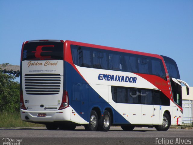 Expresso Embaixador 503 na cidade de Pelotas, Rio Grande do Sul, Brasil, por Felipe Alves. ID da foto: 4664221.