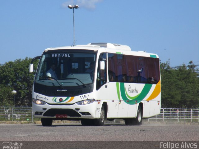 Cometur Transportes 115 na cidade de Pelotas, Rio Grande do Sul, Brasil, por Felipe Alves. Número da foto: #4664210.