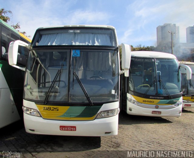 Empresa Gontijo de Transportes 11825 na cidade de Belo Horizonte, Minas Gerais, Brasil, por Maurício Nascimento. ID da foto: 4666474.