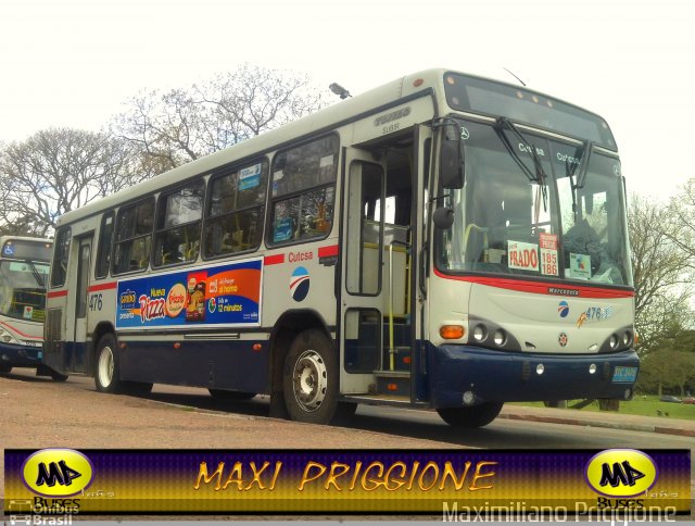 CUTCSA - Companhia Uruguaia de Transporte Coletivo 476 na cidade de Sacramento, Minas Gerais, Brasil, por Maximiliano Priggione  Maximilianopriggione. Número da foto: #4665561.