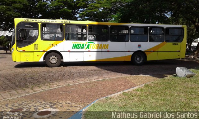 Viação Indaiatubana 3164 na cidade de Indaiatuba, São Paulo, Brasil, por Matheus Gabriel dos Santos. Número da foto: #4666630.
