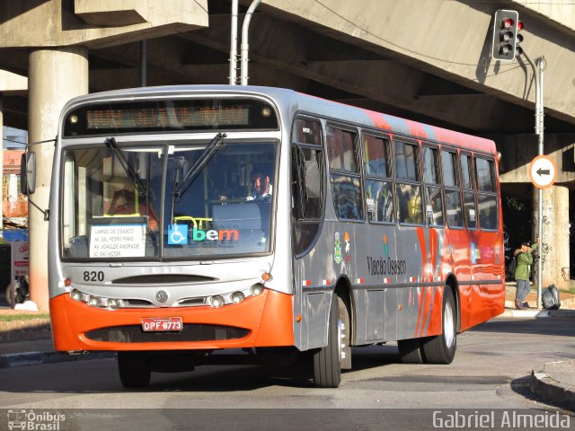 Viação Osasco 820 na cidade de Osasco, São Paulo, Brasil, por Gabriel Almeida. Número da foto: #4667532.