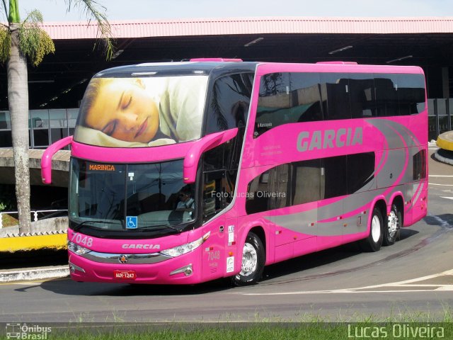 Viação Garcia 7048 na cidade de Londrina, Paraná, Brasil, por Lucas Oliveira . Número da foto: #4667273.