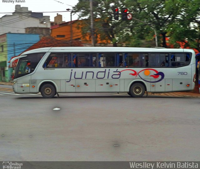 Jundiá Transportadora Turistica 760 na cidade de Sorocaba, São Paulo, Brasil, por Weslley Kelvin Batista. ID da foto: 4666335.