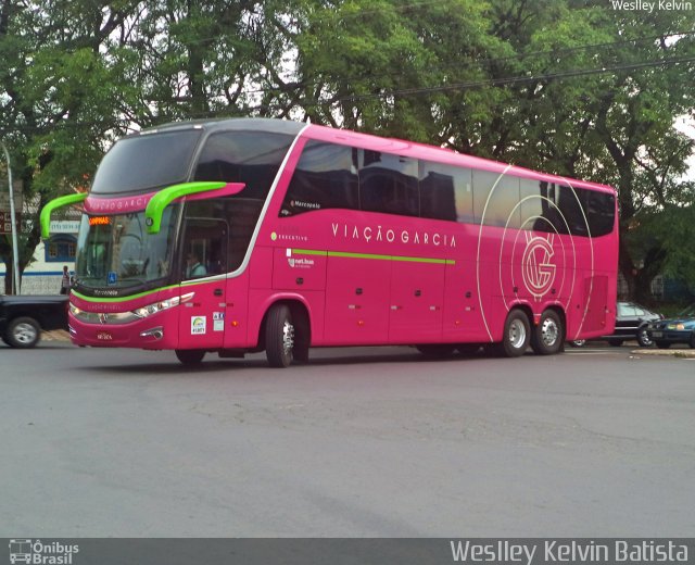 Viação Garcia 16166 na cidade de Sorocaba, São Paulo, Brasil, por Weslley Kelvin Batista. Número da foto: #4666247.