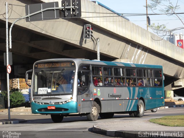 Auto Viação Urubupungá 00400 na cidade de Osasco, São Paulo, Brasil, por Gabriel Almeida. Número da foto: #4667515.