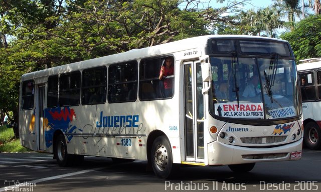 Auto Viação Jauense 1380 na cidade de Jaú, São Paulo, Brasil, por Cristiano Soares da Silva. Número da foto: #3963318.