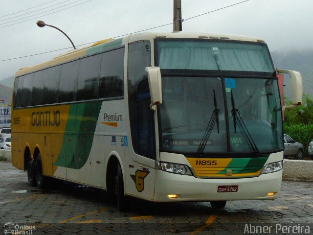 Empresa Gontijo de Transportes 11855 na cidade de Coronel Fabriciano, Minas Gerais, Brasil, por Abner Pereira. Número da foto: #3962368.