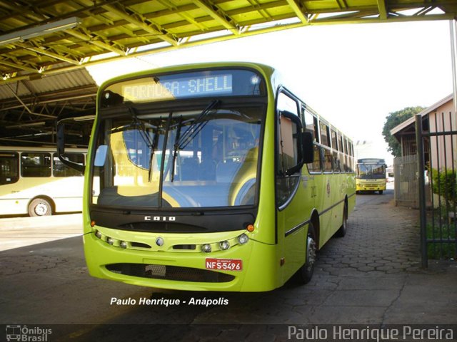 TCA - Transportes Coletivos Anápolis 2102 na cidade de Anápolis, Goiás, Brasil, por Paulo Henrique Pereira. ID da foto: 3963320.