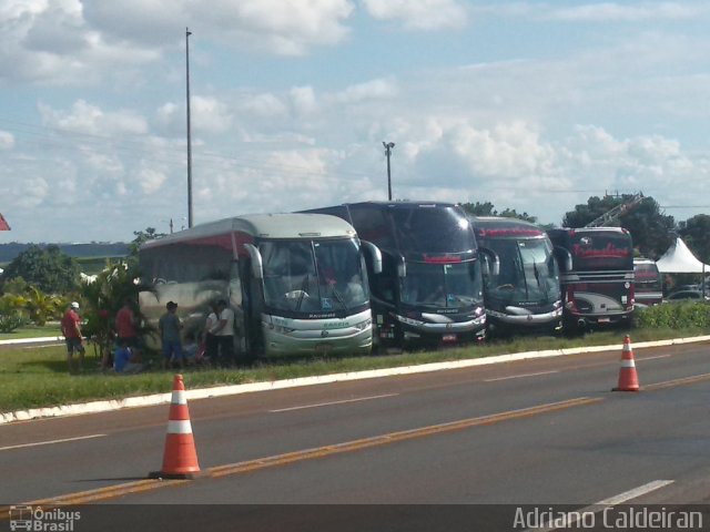 Viação Garcia 7696 na cidade de Londrina, Paraná, Brasil, por Adriano Caldeiran. ID da foto: 3962631.