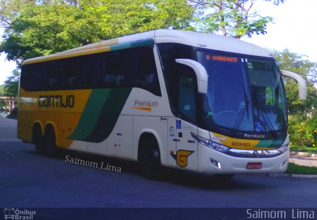 Empresa Gontijo de Transportes 18940 na cidade de Vitória, Espírito Santo, Brasil, por Saimom  Lima. Número da foto: #3963837.