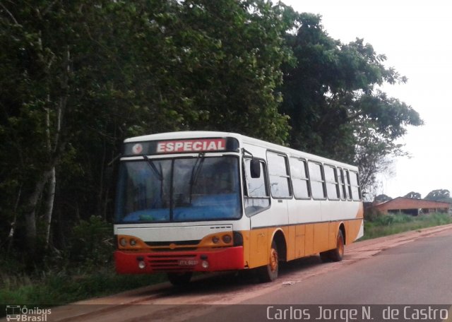 Ônibus Particulares JTX0039 na cidade de Santo Antônio do Tauá, Pará, Brasil, por Carlos Jorge N.  de Castro. Número da foto: #3962069.