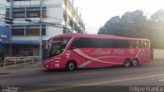 Lual Rio Turismo e Fretamento 4000  na cidade de Mangaratiba, Rio de Janeiro, Brasil, por Felipe França. Número da foto: #3963218.