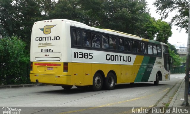 Empresa Gontijo de Transportes 11385 na cidade de São Paulo, São Paulo, Brasil, por André  Rocha Alves. ID da foto: 3962908.